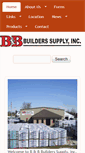 Mobile Screenshot of bandbbuilderssupply.com